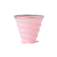 Collapsible Silicone Travel Cup for Hot and Cold Beverages - Portable & Reusable