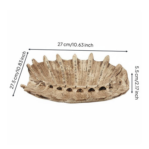 Decorative Shell-Shaped Fruit Tray Unique Design Fruit Tray Multi-Use Home Decor
