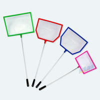 Aquarium Fish Net with Fine Mesh for Catching Small Fish and Debris, Square Shape