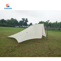Outdoor Multi-person Camping Beach Park Single-layer Easy Setup Multi-functional Tarp Tent