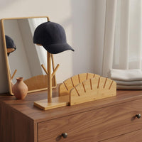 Tabletop Cap Organizer Compact Design Baseball Cap Holder Space Saving