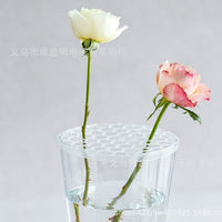 家居可重复使用的硅胶插花网格Silicone Flower Arrangement Grid