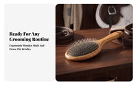 Horse Grooming Brush with Hanging Loop