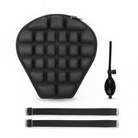 Motorcycle Air Seat Cushion Breathable Vehicle Accessory Non-Slip Bottom