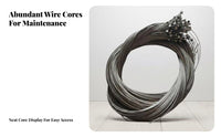 Mountain Bike Brake Wire Rust Withstand Ant Cycle Brake Inner Wire Bike Gear Selector Inner Wire Long-Lasting Stainless Steel
