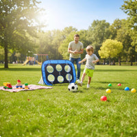 Foldable Soccer Practice Net Detachable Foldable Football Fast Setup Setup for Kids