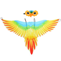 Kids Parrot Wings Cape and Headband Set for Halloween Cosplay