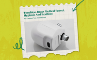 Touchless Infrared Faucet for Medical & Commercial Use