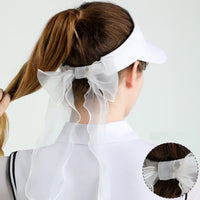 Golf Sun Visor Nylon Spandex Wide Brim Visor Lightly Textured for Women
