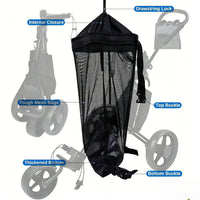 Quanjing Golf Cart Storage Bag with Closure