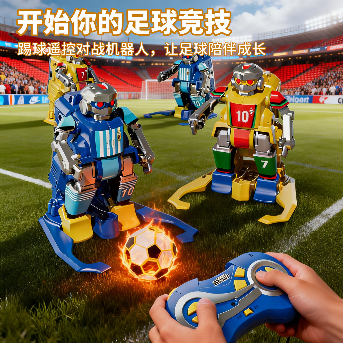 2026 New Remote Control Soccer Robot Toy for Kids