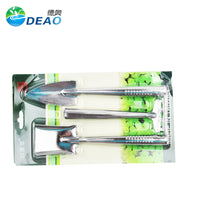 Mini Stainless Steel Succulent Garden Tool Set - Shovel, Rake, Spade for Potted Plants