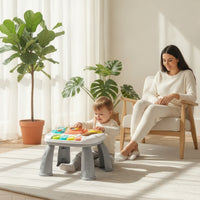 Easy-to-Clean Multifunction Activity Table Interactive Plastic Activity Table Toddler Furniture Kids for Toddlers