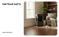 Wheeled Tea Cabinet With casters Mobile Storage Vintage design Multi-Functional for Homeowners, Office Workers