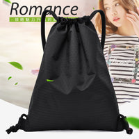 Drawstring Backpack for Sports, Gym, Swimming, and Daily Use - Large Capacity Cinch Sack for Basketball, Soccer