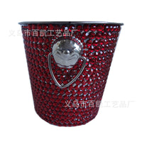Stainless Steel Ice Bucket with Handles for Bar & Home Use