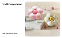 Rotating Weekly Box Portable everyday doses Organizer Moistureresistant closure
