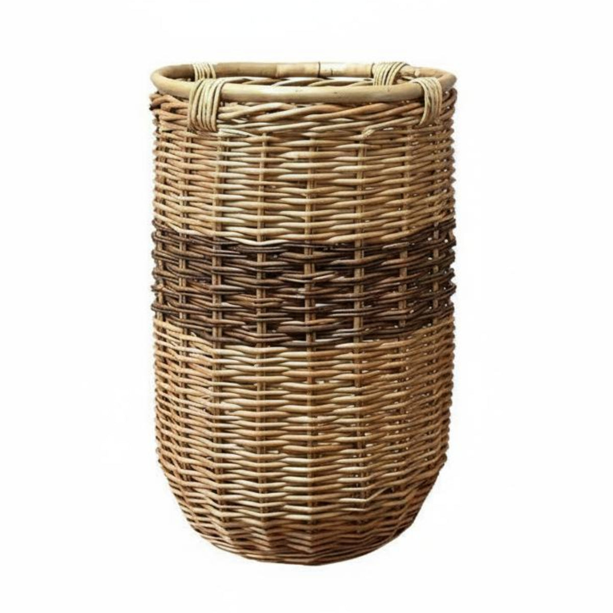 Woven Planter Basket Decorative Rattan Flower Pot Breathable Home Decor