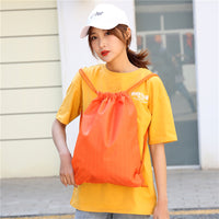 Drawstring Backpack for Sports, Gym, Swimming, and Daily Use - Large Capacity Cinch Sack for Basketball, Soccer