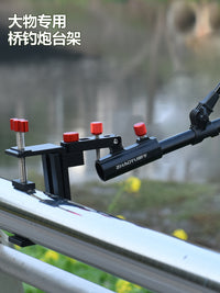 Aluminum-Magnesium Alloy Telescopic Umbrella Holder for Fishing and Outdoor Use