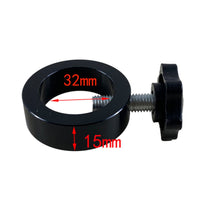Easy to Install 32 Mm Microscope Collar Heavy-Duty Microscope Stand Clamp Band 360 Degree Rotation for School