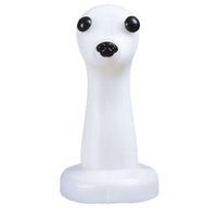 Dog Mannequin Head Smooth Grooming Model Dog Head Unfinished