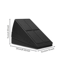 Foam Incline Wedge Non-Slip Calves Board Lightweight Squat Wedge Board for Athletes, Runners, Home Gym, Physical