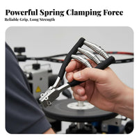 Manual Operation Starting Stringing Clamp Strong Clamping Force Racket Stringing Clamp Secure Grip for Stringers, Pro Shop, Workshop, Home