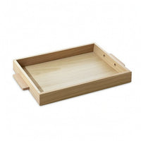 Beech Wood Tray Solid Wooden Tray Activity Tray Sorting Tray with Smooth Surface Easy to Carry and Lightweight Suitable for Children Play Classroom