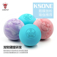 KSONE Massage Yoga Therapy Fascia Fitness Ball Soft Solid Rubber Hand Grip Muscle Relaxation