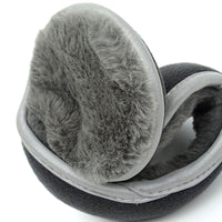 2025 New Foldable Fleece Earmuffs for Men, Thickened and Warm Ear Covers