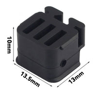 spout Wipe Block Wear-Resistant Silicone Wipe Block Silicone spout Wiper for Workshop