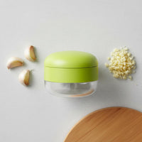 Press Garlic Grinder Stainless Steel Blade Kitchen Utensil Multifunctional