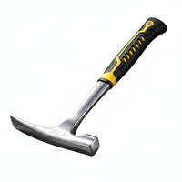 High Carbon Steel Prospecting Hammer Anti-Slip Handle Geologist Hammer Single-Piece Forged for Prospectors