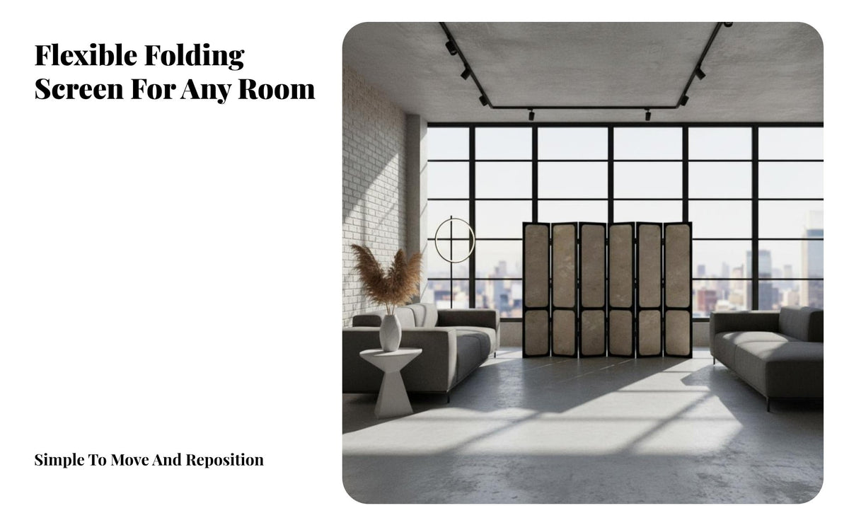 Foldable Design Multi-Panel Floral Partition Movable 4-Panel Room Divider Elegant Design Privacy Screen Easy Assembly for Interior Designers, Business Owners, Entrance Hall, Guesthouse, Apartment, Restaurant