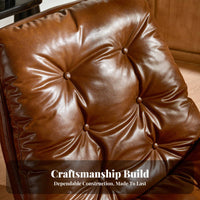 Upholstered Rotate Chair Minimalist Design Tufted Rotate Armchair Retro Design Deeply Padding Ed for Adults, Living Room