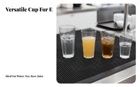 Long-Lasting Octagonal Water Cup Lightweight Plastic Tumbler Stackable for Restaurant Owners, Party Hosts, Cafeteria, Parties, Everyday Use