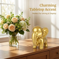 Cute Elephant Statue Home Decor, Light Luxury Cute Elephant Statue, Resin Elephant Ornament, Decorat - Image 8