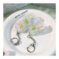 ADHD Focus Stress Relief Keychain with 3-Key Multi-Axis Switch Tester