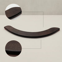 Curved Rosewood Guitar Arm Rest Slim Guitar Armrest with Adhesive Lightweight Wooden for Guitarists