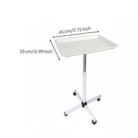 Height Adjustable Salon Tray Space Saving Rolling Beauty Trolley Easy Assembly