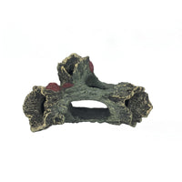 Tree Root Ornament Natural Wood-Look Aquatic Pets Hideout Cave Reddish Accents