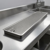 Beer Spill Tray Lipped Rim Hospitality Equipment Sleek