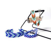 Bead Weaving Loom Stainless Steel Frame Bead Loom All-in-Single Set for Teens