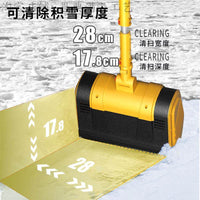 电动抛雪机无刷锂电手推扫雪机小型学校道路清雪机道路大棚除雪机