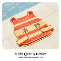 Bright Firefighter Costume Vest