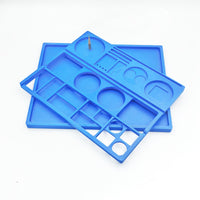 Watch Repair Tool Storage Box, Plastic, Red/Blue