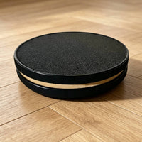 Figure Skating Rotator Double Foot Dance Rotation Board Wooden Rotate Training Board for Gymnasts, Pilates Users, Home Workout