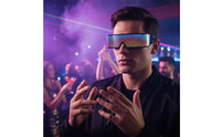 Bluetooth LED Glasses App Control LED Glasses RGB for Club, Partygoers, Clubbers