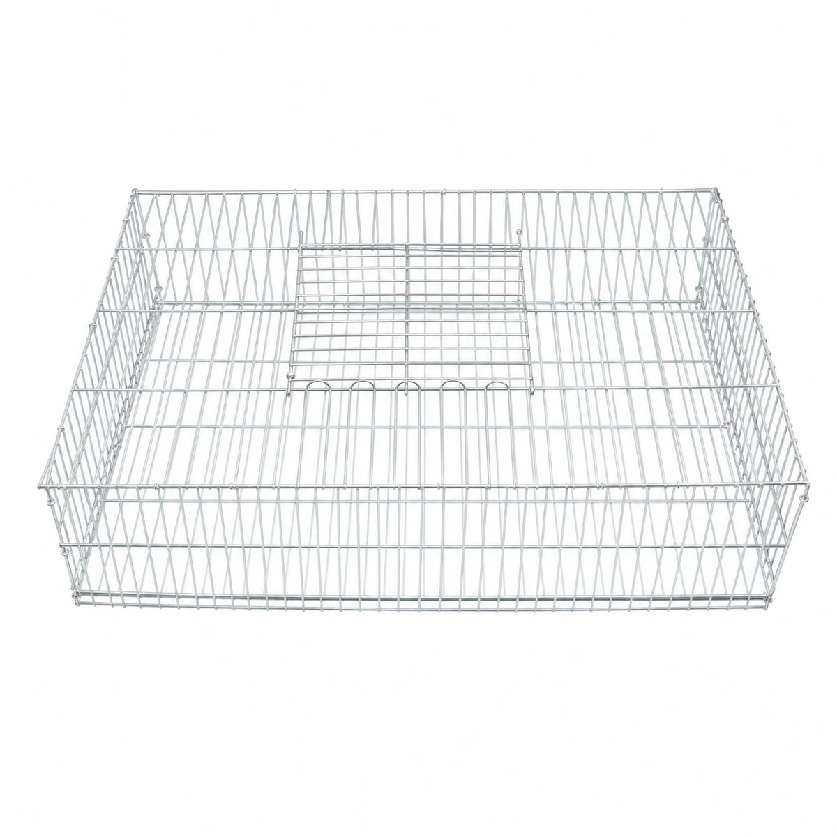Wire Transport Cage Low-Profile Animal Transport Cage Heavy-Duty Carrier for Small Animals, Pigeons